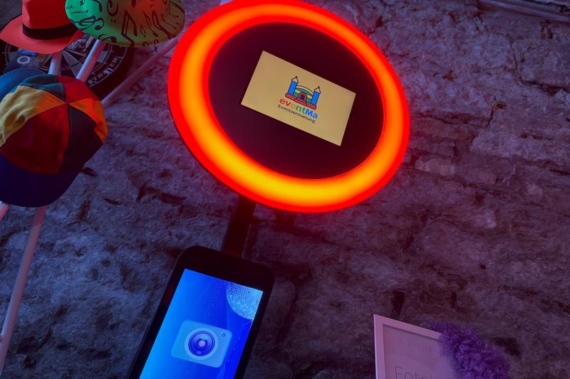 Fotobox Erika für Hochzeiten und Feiern in Dresden